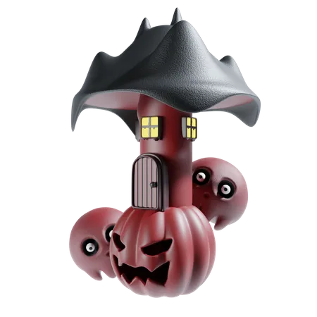 Icono De Fiesta De Halloween 3D Icon