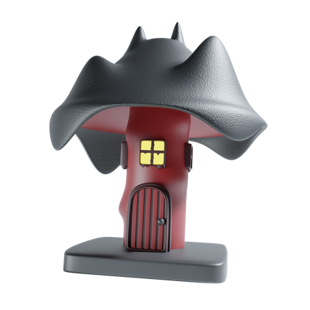 Casa de halloween  3D Icon