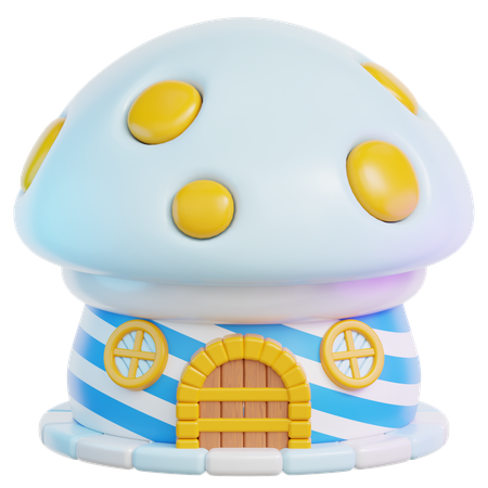 Casa de setas  3D Icon