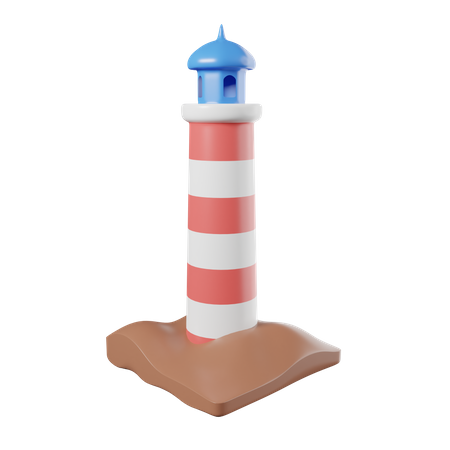 Casa de la luz  3D Icon