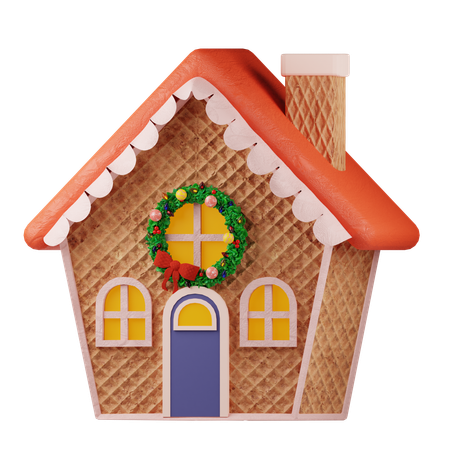 Casa de natal  3D Icon