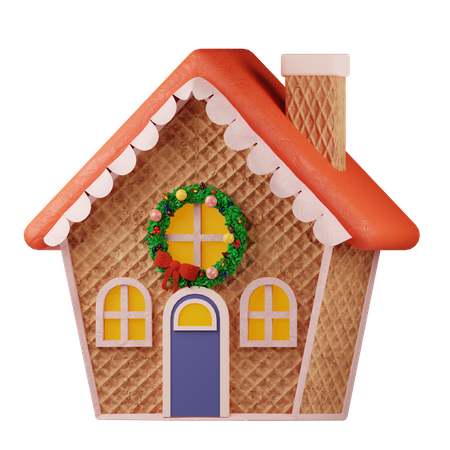 Casa de natal  3D Icon