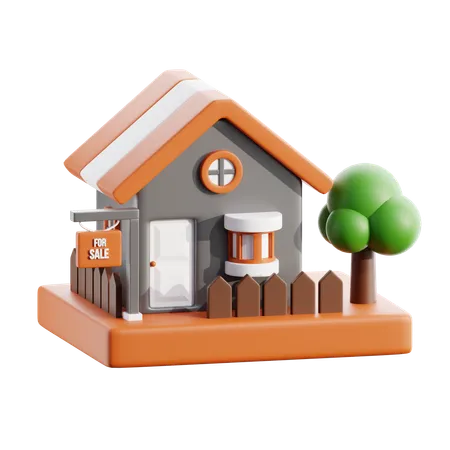 Casa en venta  3D Icon