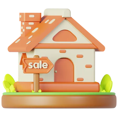 Casa en venta  3D Icon