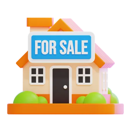 Casa en venta  3D Icon