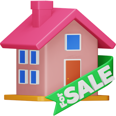 Casa en venta  3D Icon