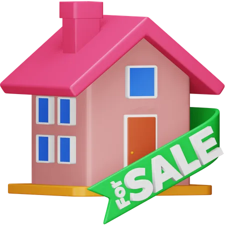 Casa en venta  3D Icon