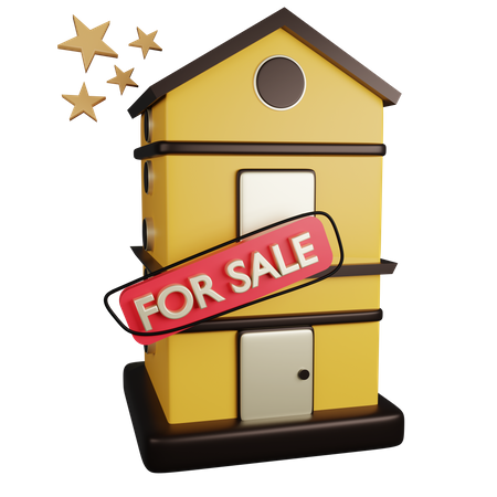 Casa en venta  3D Icon