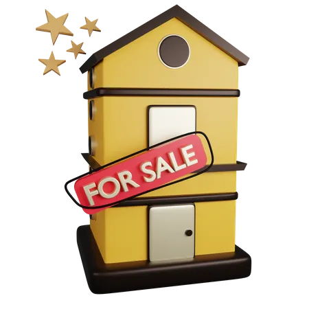 Casa en venta  3D Icon