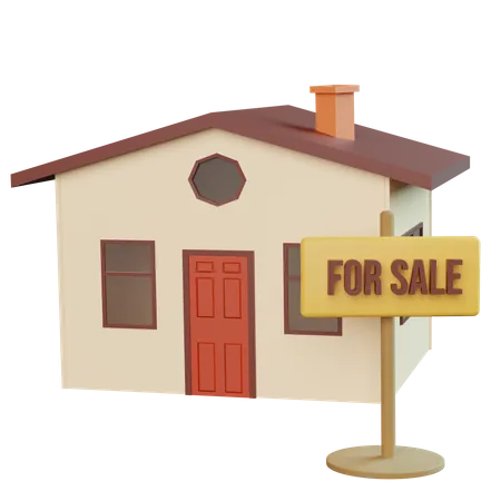 Casa en venta  3D Icon