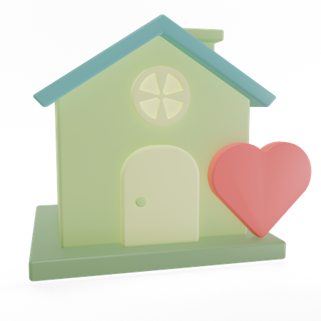 Casa favorita  3D Icon