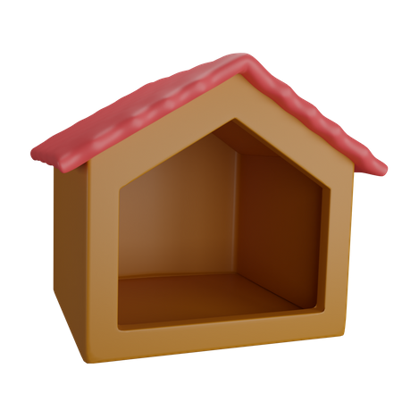 Casa do gato  3D Icon