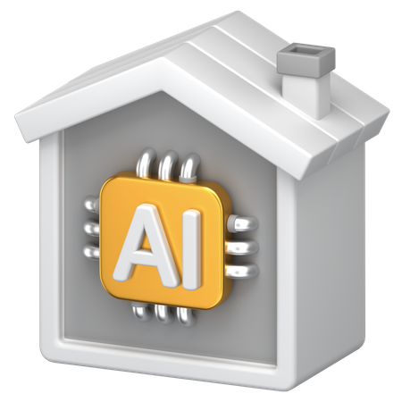 Casa inteligente  3D Icon