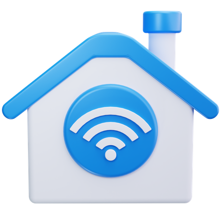 Casa inteligente  3D Icon