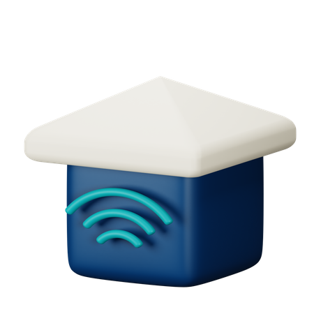 Lar inteligente  3D Icon