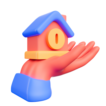 Casa laon  3D Icon