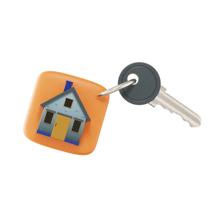 Casa clave  3D Icon