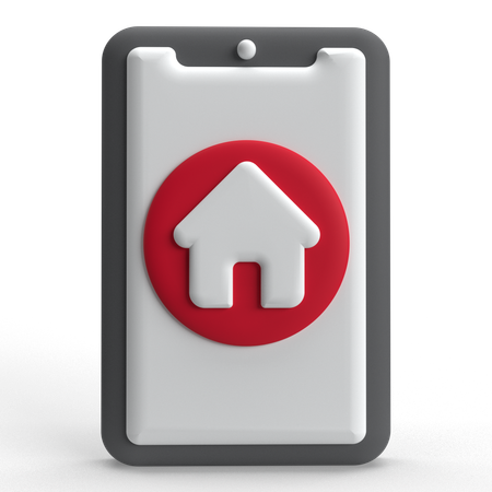 Casa móvil  3D Icon