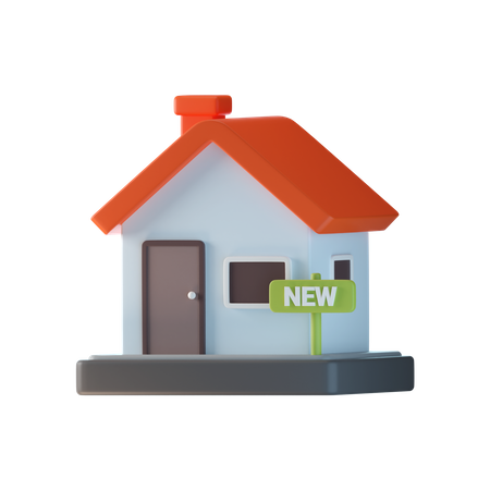 Casa nova  3D Icon