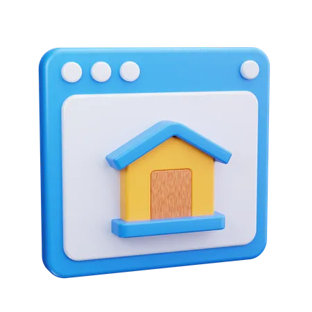 Venta de casa  3D Icon