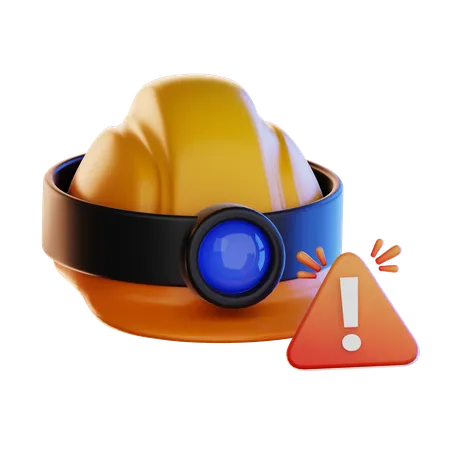 Casco de seguridad  3D Icon