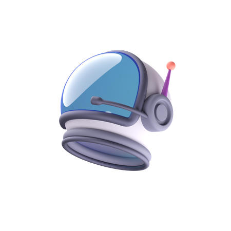 Casco de astronauta  3D Icon