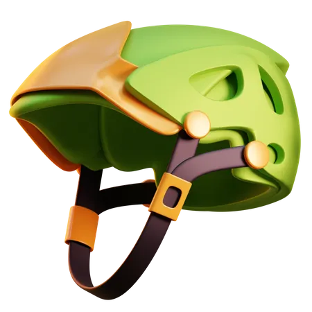 Casco de bicicleta  3D Icon