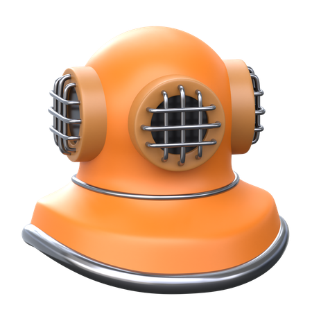 Casco de buceo  3D Icon