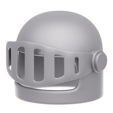 Casco de caballero  3D Icon