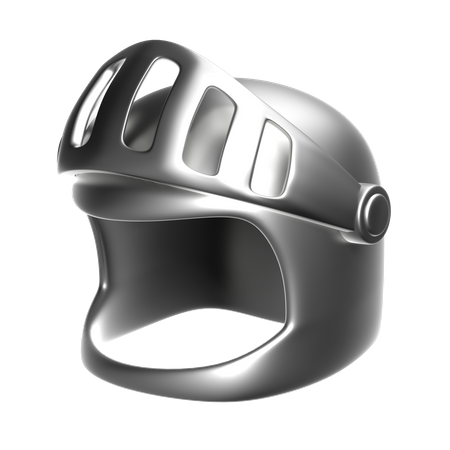 Casco de caballero  3D Icon