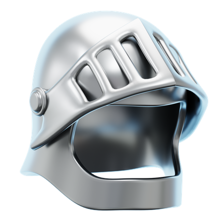 Casco de caballero  3D Icon