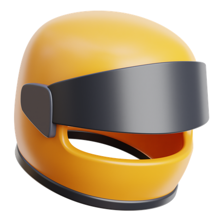 Casco de carreras  3D Icon