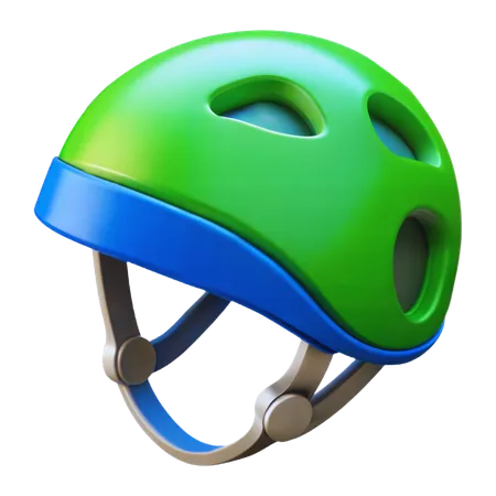 Casco de ciclismo  3D Icon