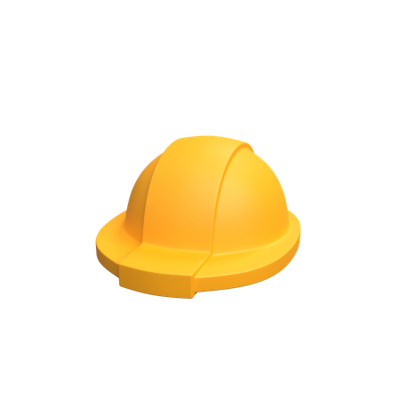 Casco de construcción  3D Icon