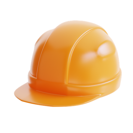 Casco de construcción  3D Icon