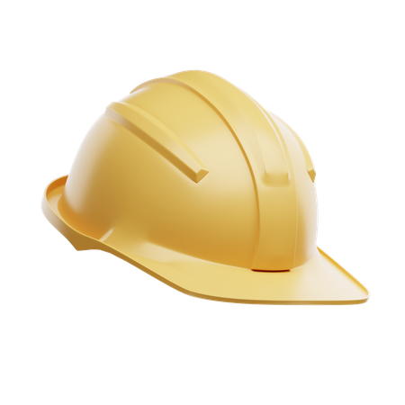 Casco de construcción  3D Icon