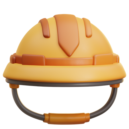 Casco de construcción  3D Icon