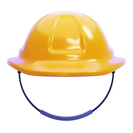 Casco de construcción  3D Icon