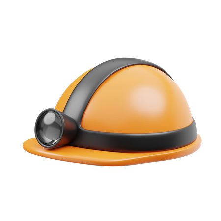 Casco de construcción  3D Icon