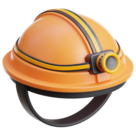 Casco de construcción  3D Icon