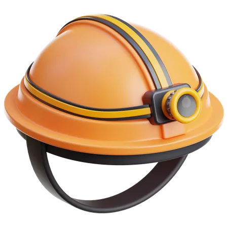 Casco de construcción  3D Icon