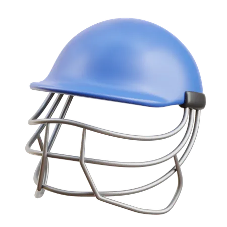 Casco de cricket  3D Icon