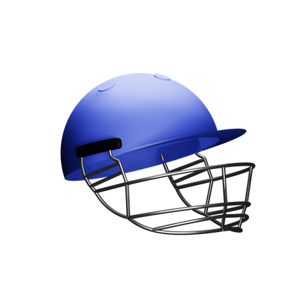 Casco de cricket  3D Icon