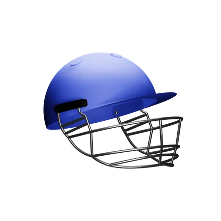 Casco de cricket  3D Icon