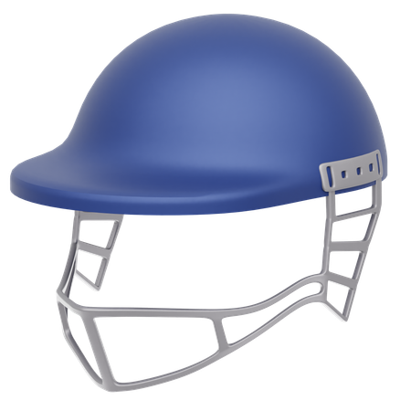 Casco de cricket  3D Icon