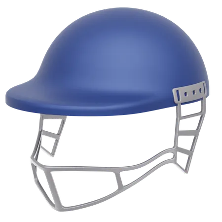 Casco de cricket  3D Icon