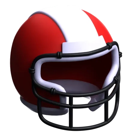 Casco de fútbol  3D Icon