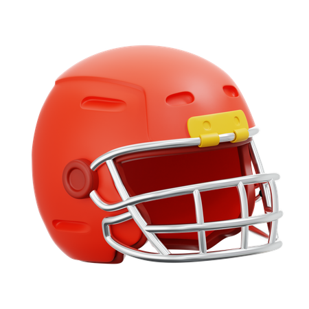 Casco de fútbol  3D Icon