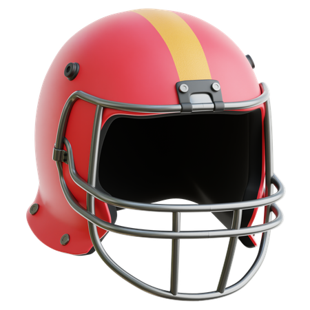 Casco de fútbol  3D Icon