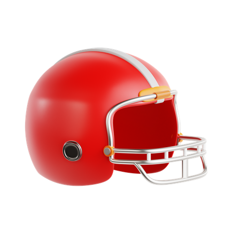 Casco de fútbol  3D Icon